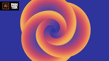 Golden Ratio Rose in Illustrator