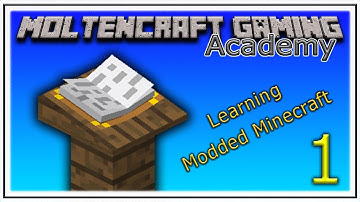 Modded Minecraft | FTB Academy | I am a Complete NOOB!!! | Episode 01