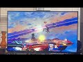Q and Ghostface playing Super Smash Bros for WiiU