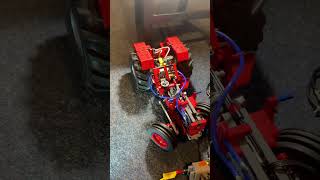 Technic Lego pneumatic power steering explained