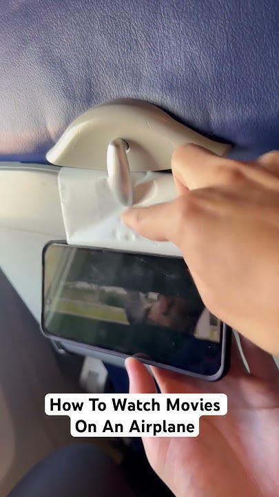 How To Watch Movies On An Airplane #Shorts - YouTube - How To Watch A Movie On An Airplane