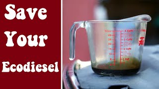 These TWO things will help SAVE your Ecodiesel!