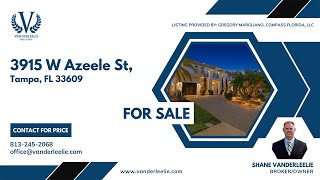 3915 W Azeele St, Tampa, FL 33609 Homes For Sale