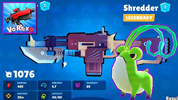 Vortex 9 - Gameplay Walkthrough Part 9 - Legendary Gun Shredder + Epic Pet Toady (Android Games)