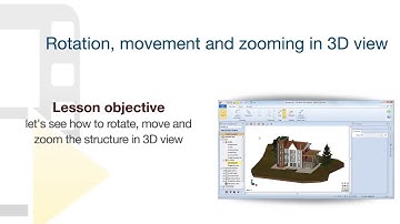 Edificius Tutorial - Rotations, movements and zooming in 3D view - ACCA software