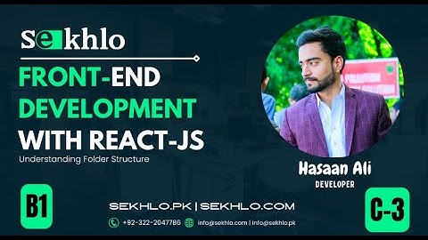 React.js Full Course: Class 3 - What is JSX in React? | Sekhlo