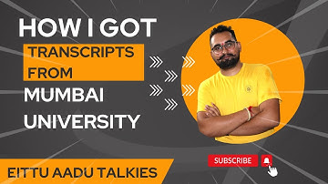 How I Got Transcripts From Mumbai University in 2022