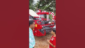 Mahindra harvester delivery 🌾 🌾🌾🌾 #mahindra #mahindraharvester #viralshorts #trendingshorts #machine
