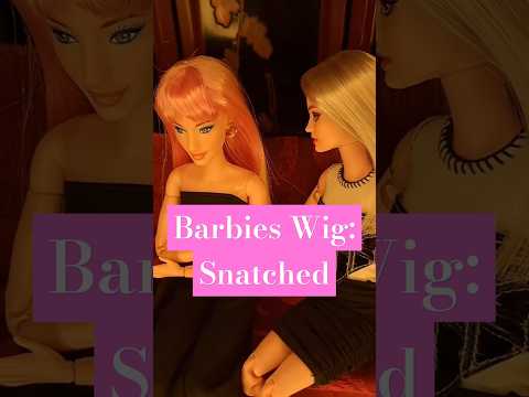 Barbies Wig Snatched Barbie Barbiewig