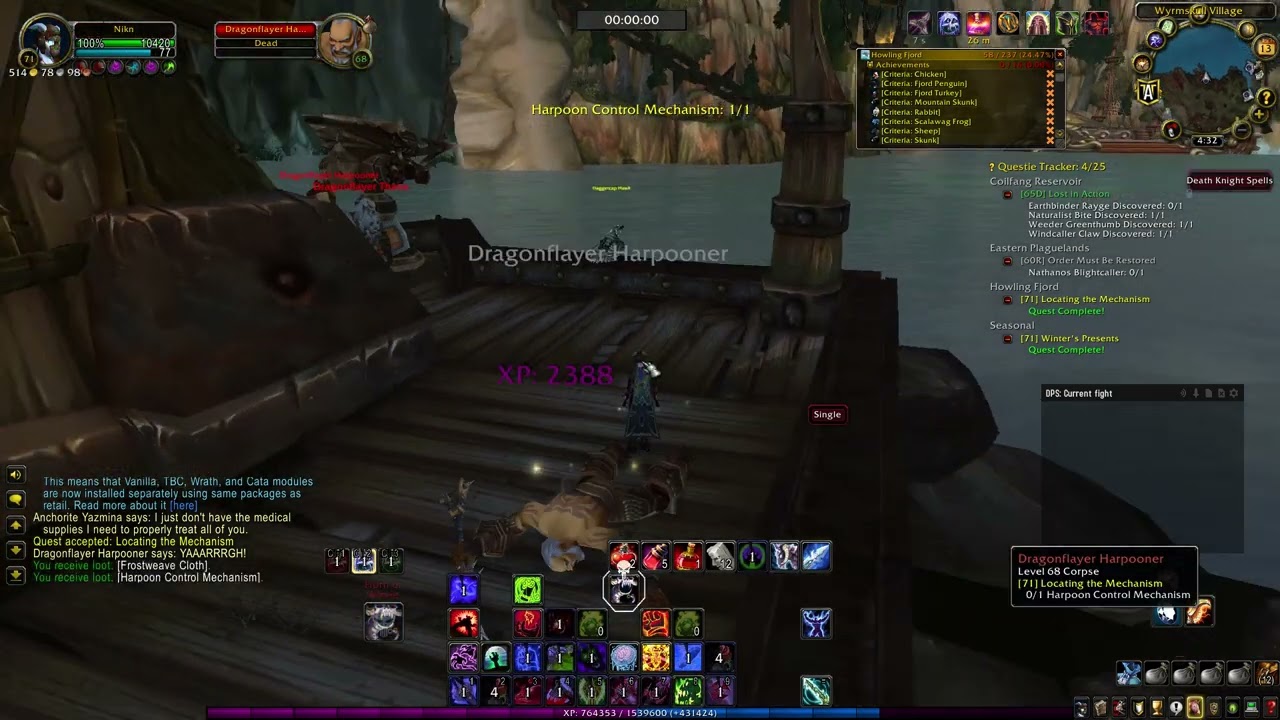 Locating the Mechanism - WoW Quest - WOW Classic -WoTLK❄️Cataclysm 🔥Dragonflight 🐉