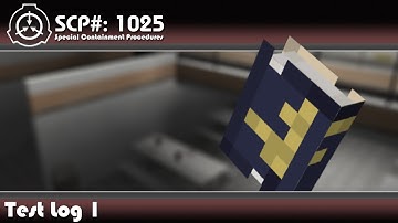 SCP-1025 "Encyclopedia of Diseases" // Test Log 1