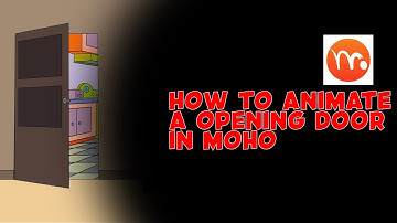 How To Animate A Door Opening In Moho