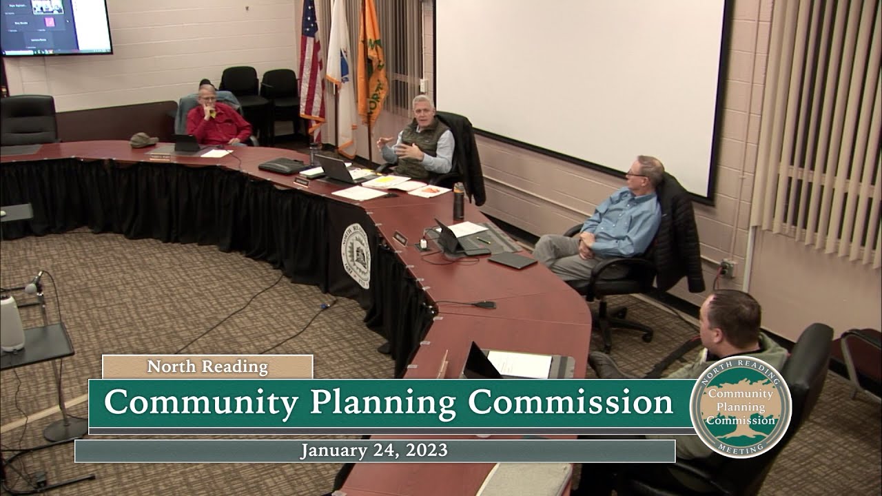 North Reading Community Planning Commission Meeting 01/24/2023 YouTube