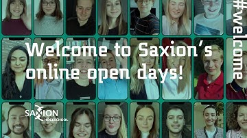 Welcome to the Online Open Days! | Saxion University of Applied Science