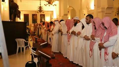 سورة الجمعة للشيخ خالد الجليل من عشائية 1438 4 24 رائعة جدا
