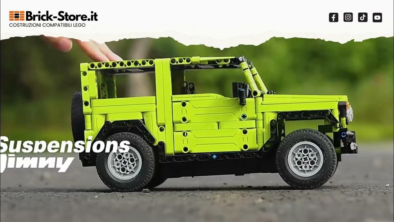 Costruzioni compatibili LEGO Suzuki Jimny radiocomandata 
