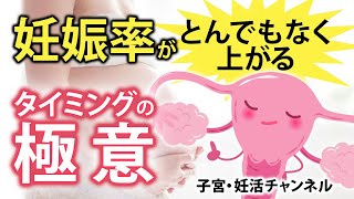 妊娠率大幅アップ！タイミングの極意！