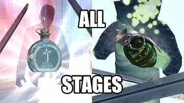 Use only Frags & Holy Nades to clear All stages [Dead Trigger 2]