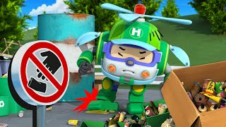 Lets Recyclepoli Good Habits Storygood Habits For Kidskids Cartoonsrobocar Poli Tv