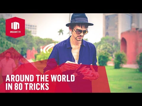 Around The World In 80 Tricks | Balancing Coin Magic Trick [Full HD] | Insight TV