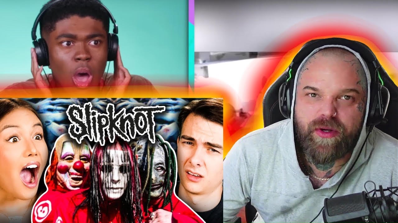 Tattoo Artist Reacts to Gen Z Reacts To Slipknot!