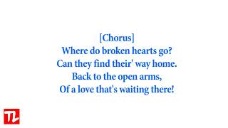 Whitney Houston – Where Do Broken Hearts Go (Lyric Video)