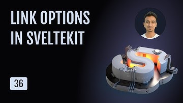 SvelteKit Tutorial - 36 - Link Options
