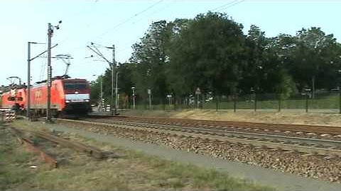 Engine Light Power Moves , Electric Locos Br 189 DB Schenker Rail at Venlo, the NL 29-6-09