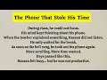 Level 3 English Story for Beginners | Phone Addiction Story | Reading Practice