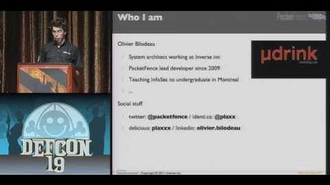 DEFCON 19: The Open Source Nac