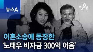 이혼소송에 등장한 ‘노태우 비자금 300억 어음’ | 뉴스A