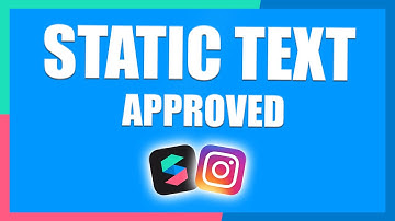 Static Text Approved for Filters | Instagram & Facebook | Meta Spark Studio | AR Tutorial