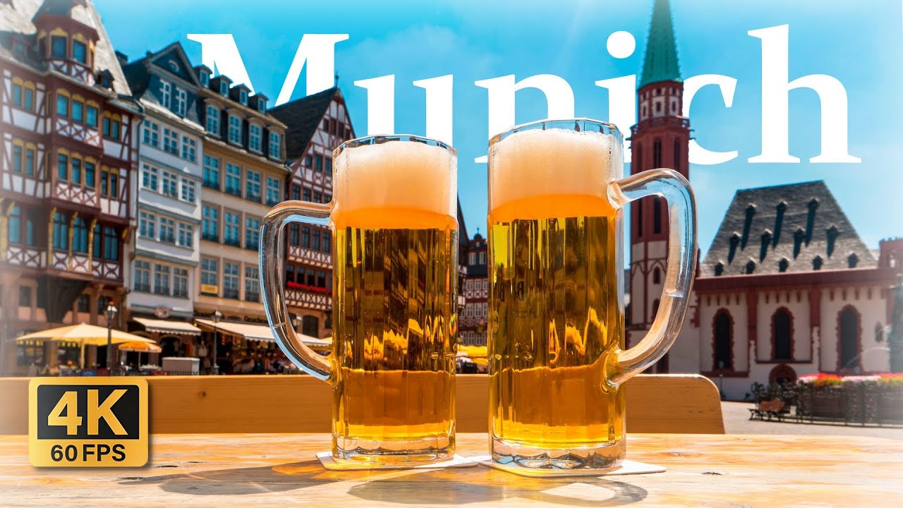 Experience the BEST of MUNICH Historic Streets and Breweries 4K
