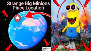I Found Strange Big Minions 🫠On Google Earth Google maps #googlemaps #googleearth #vairalvideo