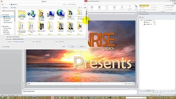 PowerPoint 2010: Creating a YouTube intro Part 3