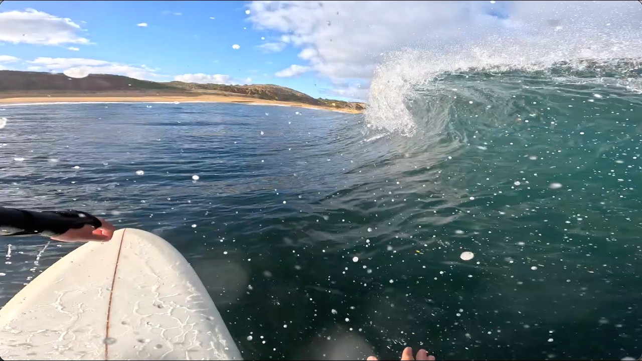 New Thomas Surfboards Utility Mid | First Look and Surf Go Pro POV