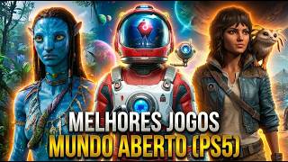🥇 OS 30 MELHORES JOGOS DE MUNDO ABERTO DE PS5 DO MOMENTO!