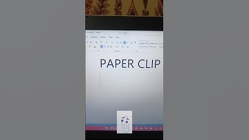 Paper clip in ms word tips and tricks #computerknowledge #shortcutkeys  #telugu #keyboardshortcuts