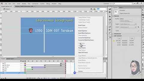 Belajar Animasi Motion Graphics dengan Adobe Flash Part 6