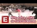 Nio sirio salva a nia de francotiradores