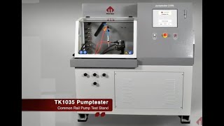 TK1035 Common Rail Pump Test Bench / DENSO HP0 PUMP TESTING WITH TK 1035