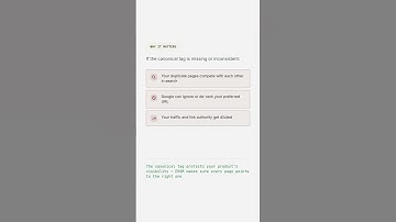 What Is a Canonical Tag? | EKOM Reference
