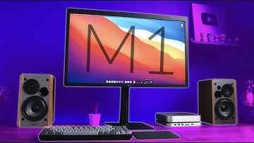 Ultra Minimalist M1 Mac Mini Desk Setup 2021!!