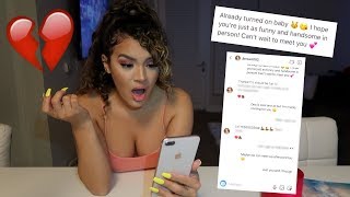 CATFISHING my boyfriend to see if he cheats! ** YOU WON'T BELIEVE THIS!! **