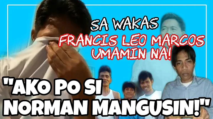 FRANCIS LEO MARCOS UMAMIN NA SA WAKAS! BIG REVELAT...