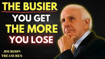 You Are Busy but Not Productive And This Is the Truth Keeping You Stuck  Jim Rohn Motivation