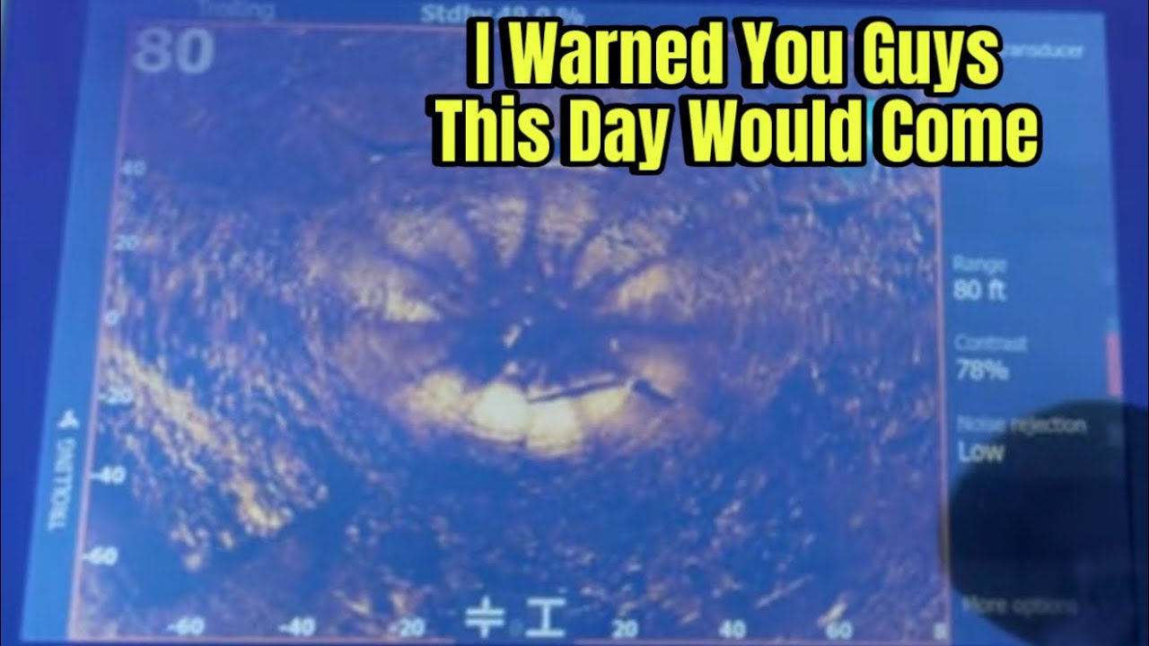 New Forward Facing Sonar Invention Released…I Warned Everyone About This…