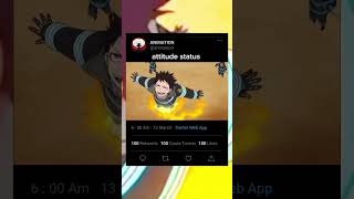 Fire Force Atude Status 4K