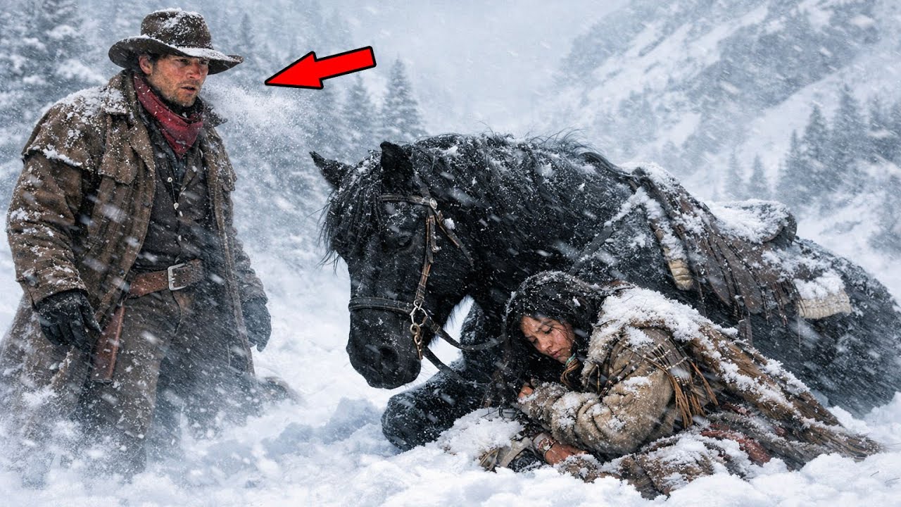 Cowboy Saves a Native Woman and Her Horse in a Storm — Unaware She Is the Daughter of a Tribal Chief