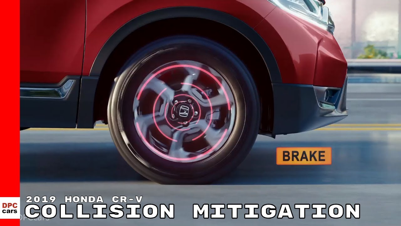 2019 Honda CR-V Collision Mitigation Braking System - YouTube